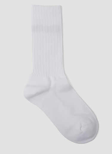 Jacquemus Les Chaussettes Socks White jac0351003