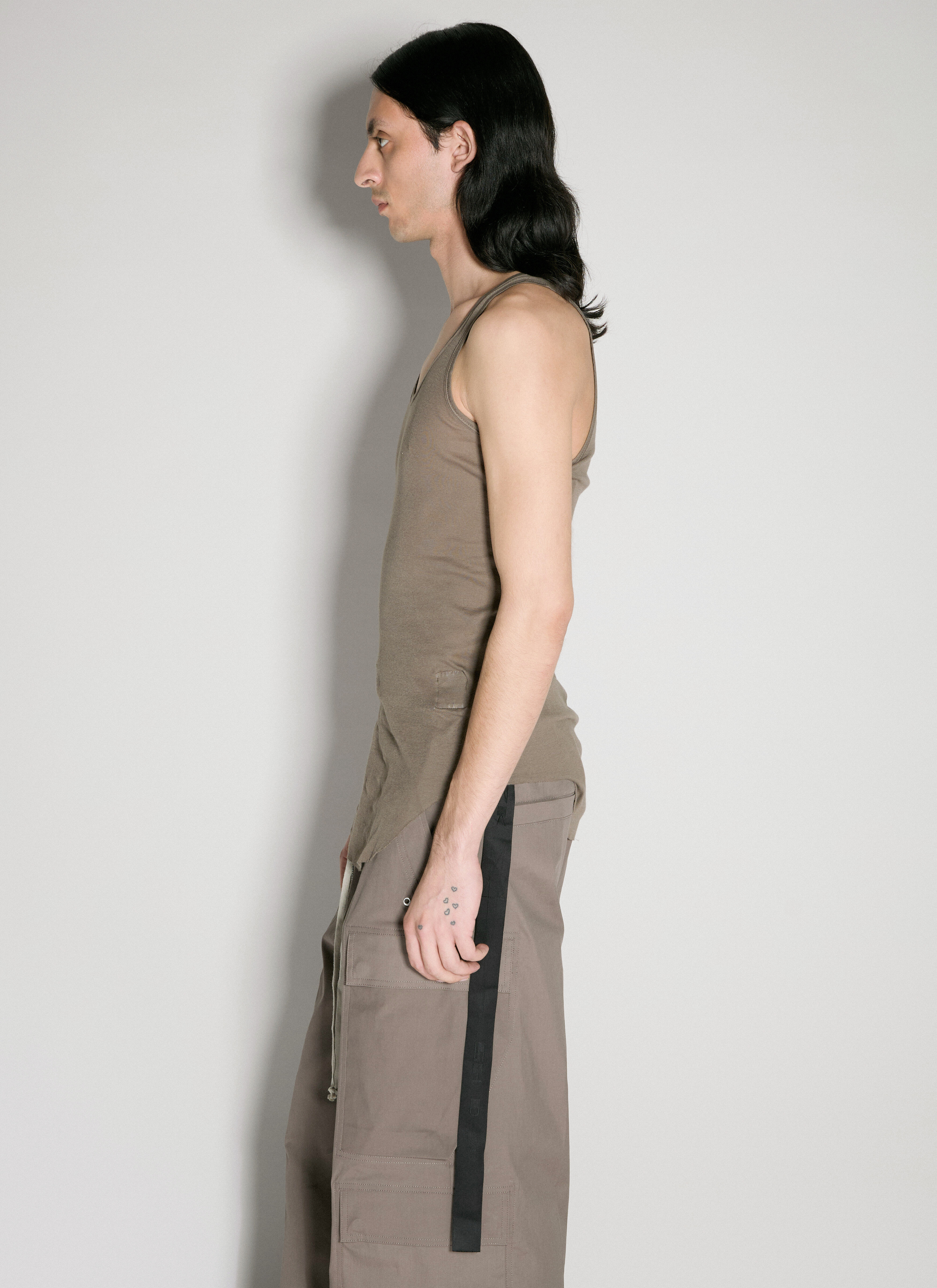 Rick Owens DRKSHDW Men's' DRK Tank Top in Grey | LN-CC®