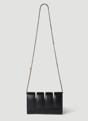 Alexander McQueen Slash Shoulder Bag Black amq0251010