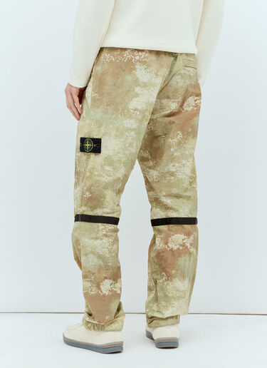 Stone Island Camo Drawstring Pants Green sto0156060