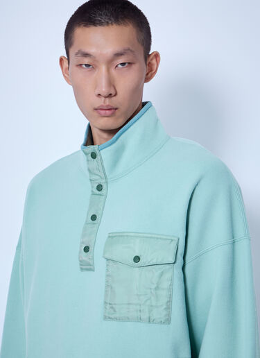 LN-CC® - Visvim: Barlow P.O. Sweatshirt - Green Visvim Barlow P.O. Sweatshirt Green vis0166002