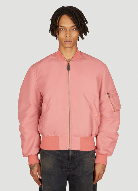 Carne Bollente Padded Bomber Jacket Pink cbn0354010