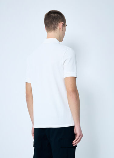 Moncler Half-Zip Polo Shirt White mon0159014