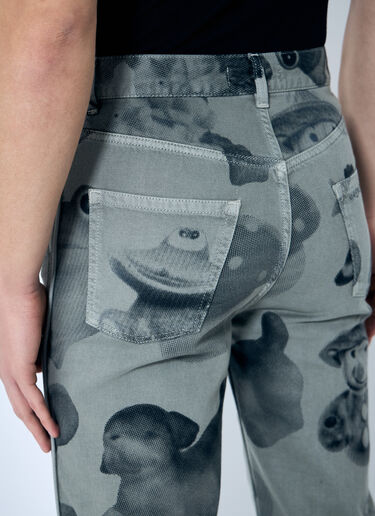 Vivienne Westwood Raymond 牛仔裤  米色 vvw0160002
