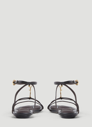 Jacquemus Les Sandales Pralu Sandals Black jac0254050