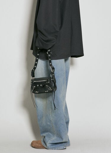 Balenciaga Le Cagole XS Sling Shoulder Bag Black bal0255060