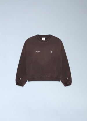 Arsenal x A-COLD-WALL* Logo Motif Sweatshirt Brown acw0162015