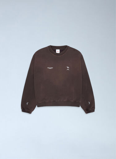 Logo Motif Sweatshirt Arsenal x A-COLD-WALL* Logo Motif Sweatshirt Brown acw0162015