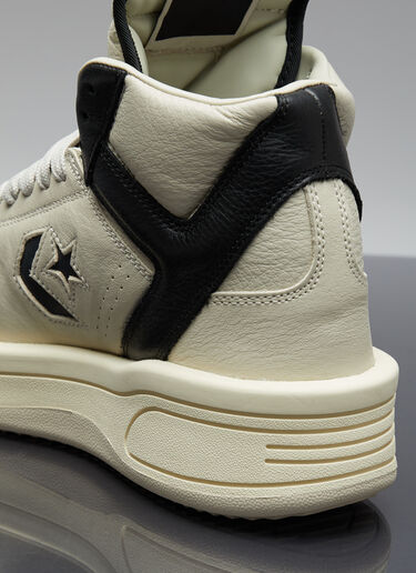 Rick Owens DRKSHDW x Converse Turbowpn Leather Sneakers Black dsc0354001