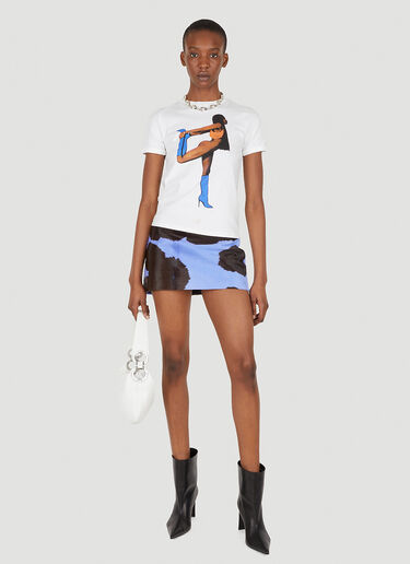 Mowalola DE1TT20 T-Shirt White mow0246003