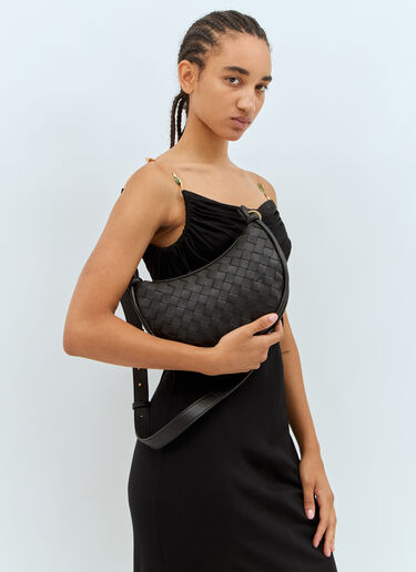 Bottega Veneta Gemelli 邮差包 黑色 bov0257065