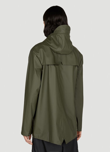 Rains Hooded Rain Jacket Green rai0352001