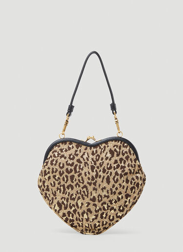 Vivienne Westwood Belle 心形框手提包 金色 vvw0253035