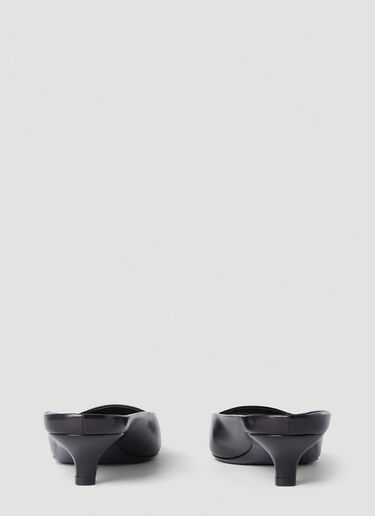 TOTEME Kitten Heel Mules Black tot0252002