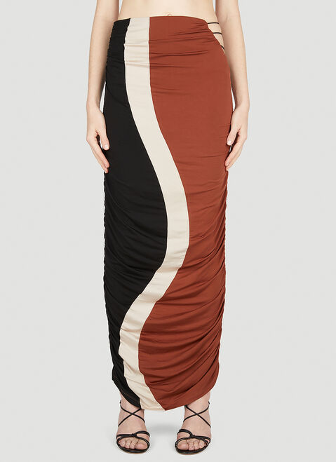 Ahluwalia Studio Elshadai Skirt White ahl0250008