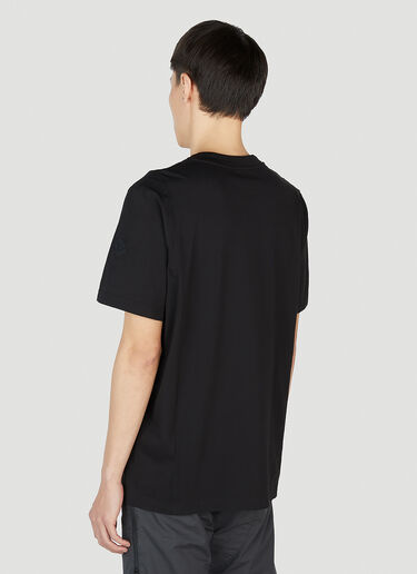 Moncler 徽标印花 T 恤 黑色 mon0152012
