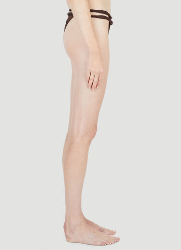Jacquemus Le Bas De Maillot Sofio 比基尼泳裤 棕色 jac0250174