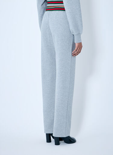Gucci Cotton Jersey Track Pants Grey guc0259006