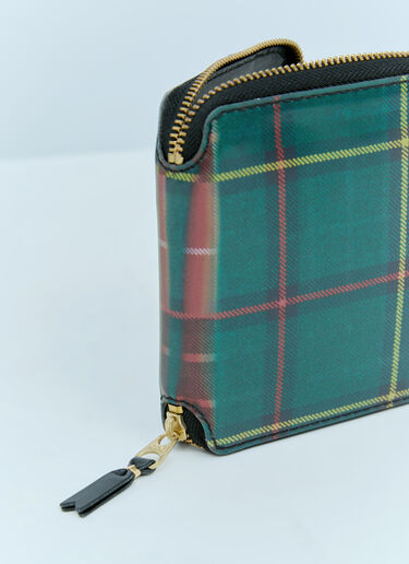 Comme des Garçons Wallet Lenticular Tartan Wallet Multicolour cdw0355002