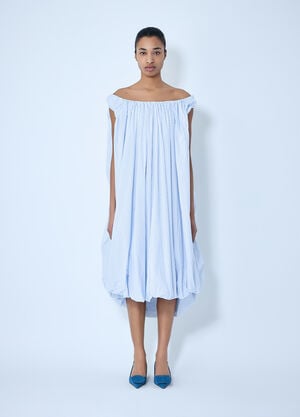 Jacquemus Le Lavande Midi Dress Light Blue jac0264014