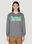 Boiler Room x P.A.M. Logo Print Long Sleeve T-Shirt Red bor0350005