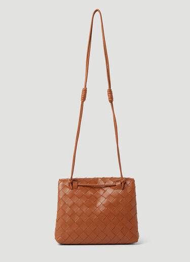 Bottega Veneta Intrecciato Mini Shoulder Bag Brown bov0253047