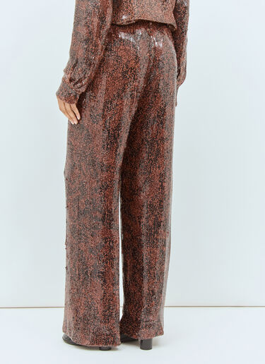 Dries Van Noten Sequin Pants Red dvn0258018
