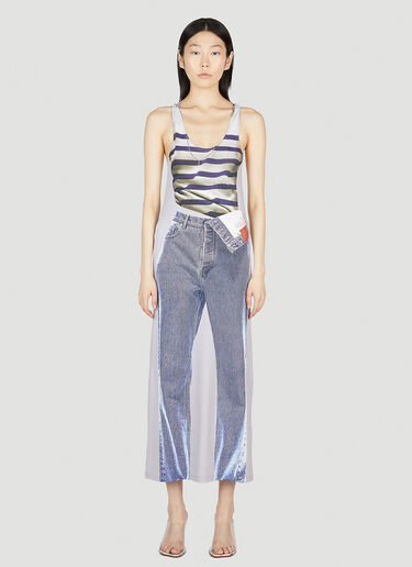 Y/Project x Jean Paul Gaultier Trompe L'Oeil Marinier Dress White jpg0252003