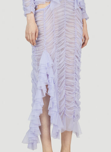 Ruched Cut Out Dress Ester Manas Ruched Cut Out Dress Purple est0252004