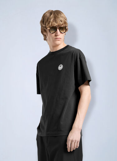 LN-CC® - Palm Angels: Palm Tree Regular Tee - Black Palm Angels Palm Tree Regular Tee Black pma0166099