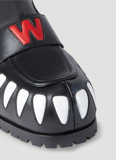 Walter Van Beirendonck Woolf Shoes Black wlt0152020