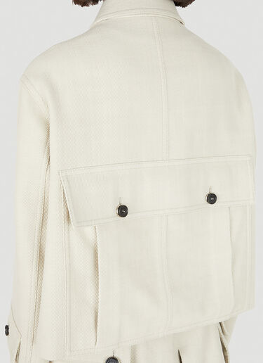 Durazzi Milano 멀티 포켓 재킷 크림 drz0252010