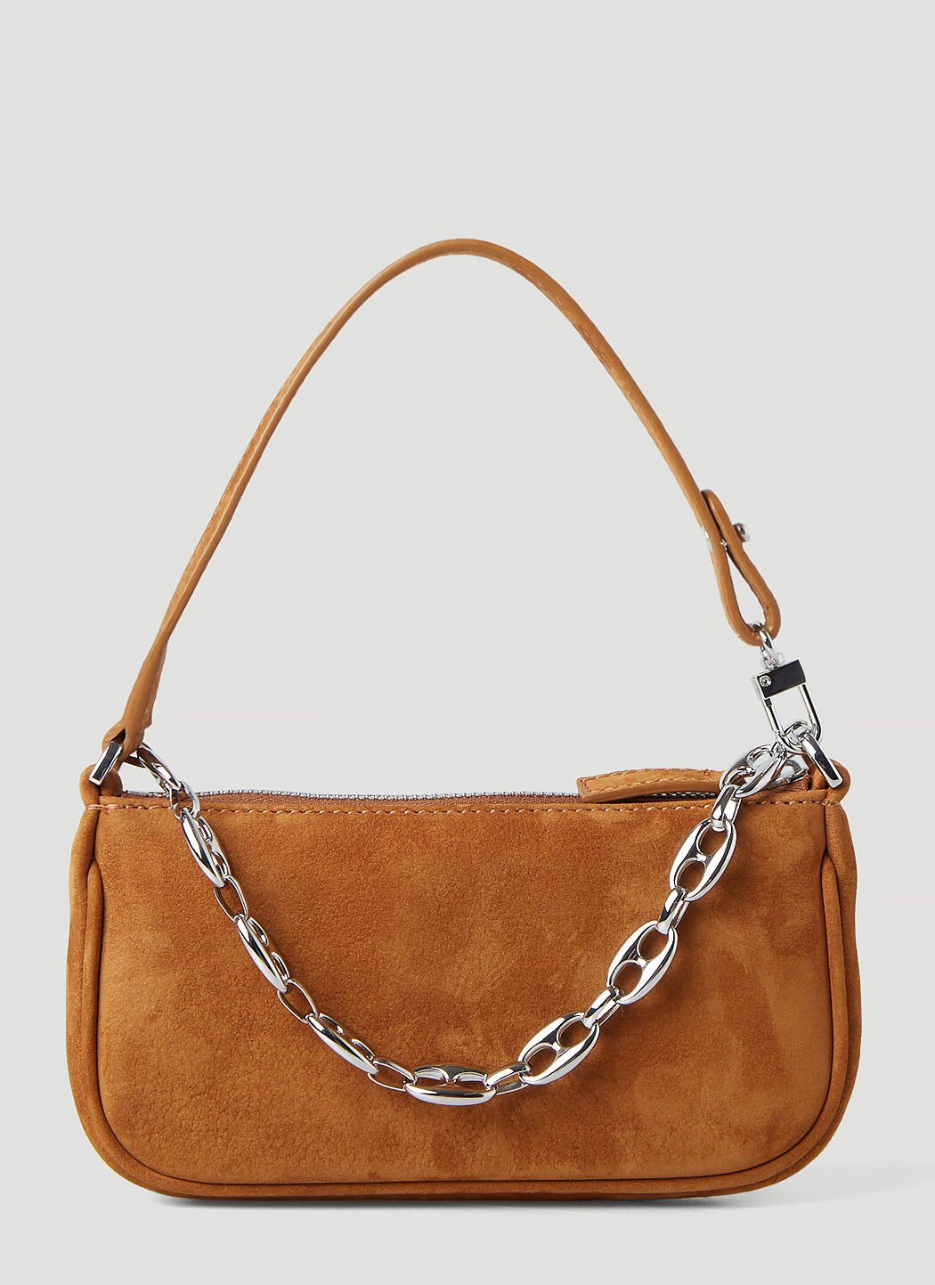 BY FAR Women s Rachel Mini Shoulder Bag in Brown LN CC