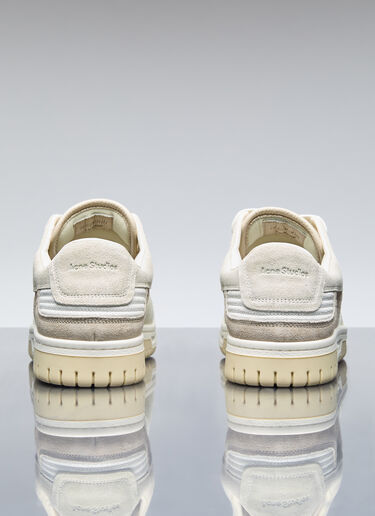Acne Studios Leather Low Top Sneakers White acn0155037