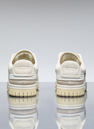 Acne Studios 皮革低帮运动鞋  米色 acn0155037