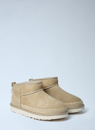UGG Classic Ultra Mini Biarritz Boots Beige ugg0362010