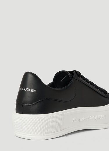 Alexander McQueen Deck Plimsoll Sneakers Black amq0147035