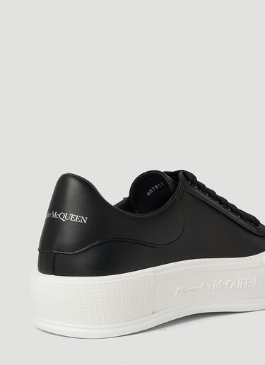 Alexander McQueen Deck Plimsoll 运动鞋 黑色 amq0147035