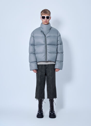 Rick Owens Puffer Turtle Jacket Grey ric0165041