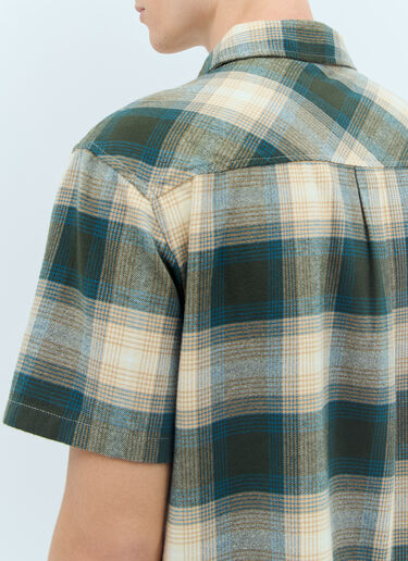 thisisneverthat® Ombre Check Shirt Green tsn0156004