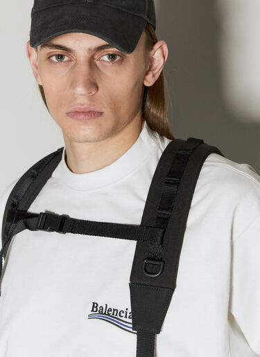 Balenciaga Army 中号多用途双肩包  黑色 bal0155048