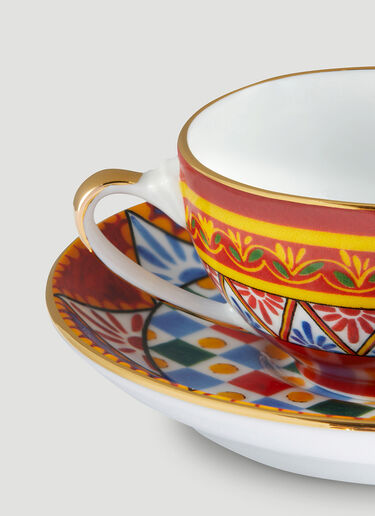 Dolce & Gabbana Casa 'Carretto Siciliano' espresso set Multicoloured wps0690041