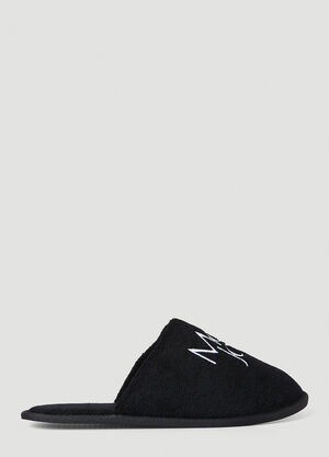 Prada Logo Slippers Black pra0156014