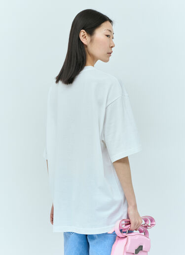 Acne Studios Face Logo T-Shirt White acn0355001