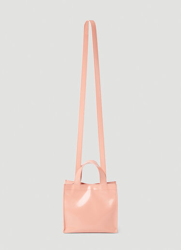 Acne Studios Logo Mini Shopper Tote Bag Pink acn0253040