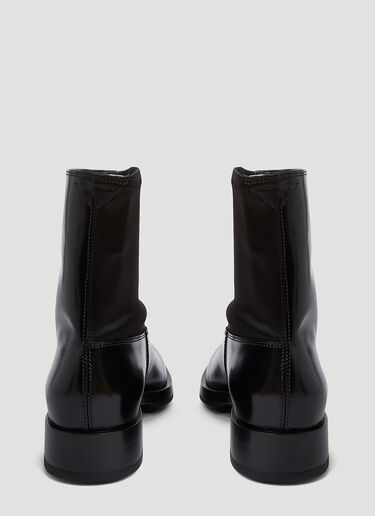 Jil Sander Pointed Toe Ankle Boots Black jil0250022