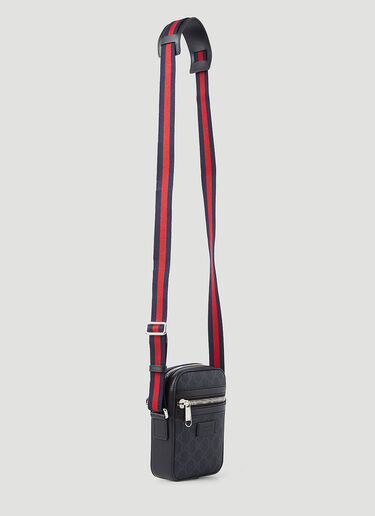 Gucci GG Supreme Crossbody Bag  Black guc0145161