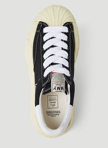 Maison Mihara Yasuhiro 블래키 VL OG 솔 캔버스 스니커즈 블랙 mmy0154016