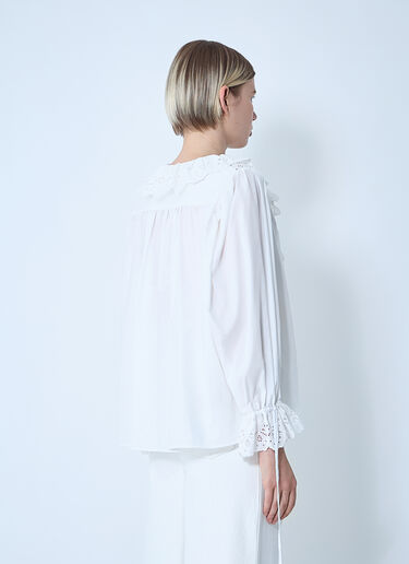 Chloé 프릴 탑  화이트 chl0261019