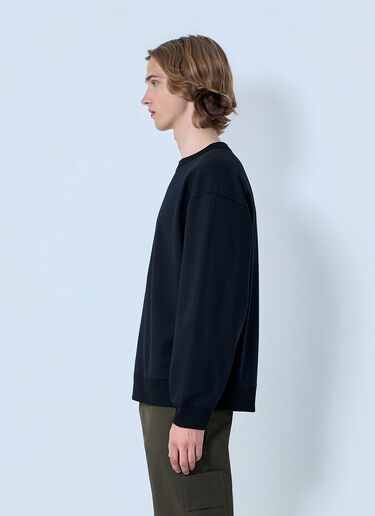 Dries Van Noten Crewneck Knit Sweater Black dvn0163024